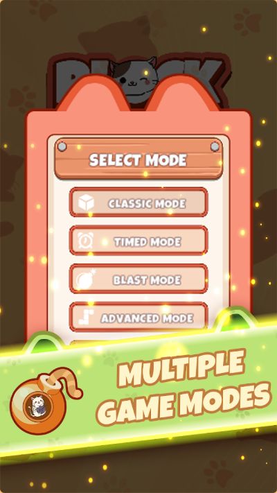 Block Puzzle Jewel Crystal Cat screenshot