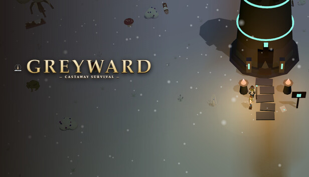 Greyward: Castaway Survival key art