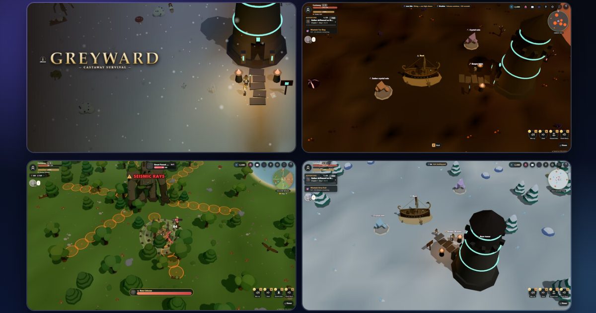 Greyward: Castaway Survival — Beginner’s Guide to Your First Nights — real screenshots