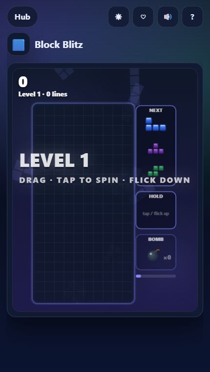 Block Blitz gameplay screenshot