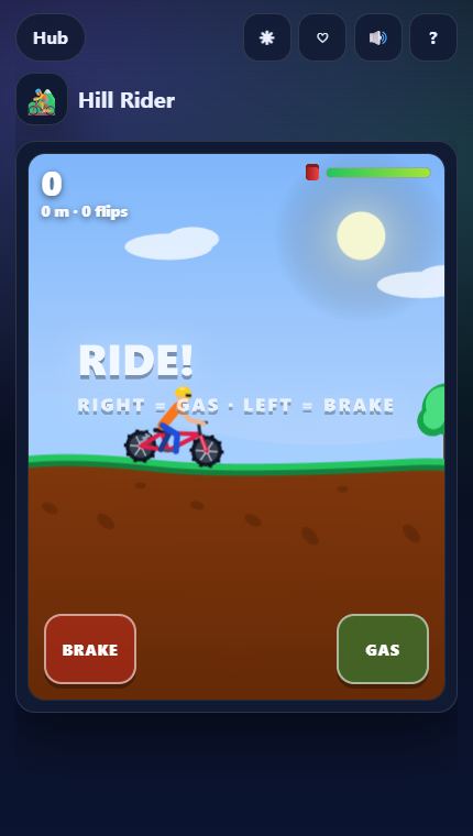 Hill Rider gameplay screenshot