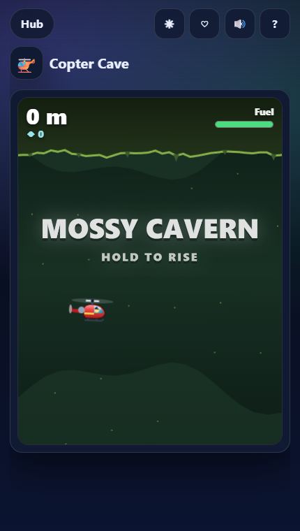 Copter Cave gameplay screenshot