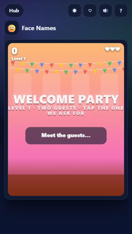 Face Names gameplay screenshot
