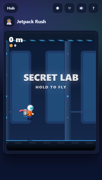 Jetpack Rush gameplay screenshot