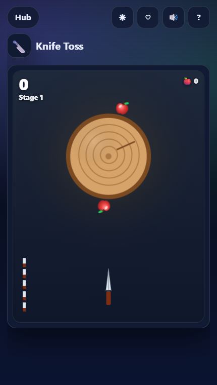Knife Toss gameplay screenshot