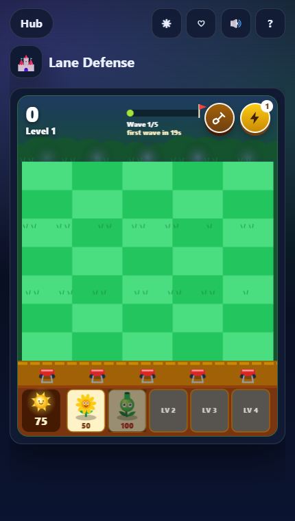 Lane Defense gameplay screenshot