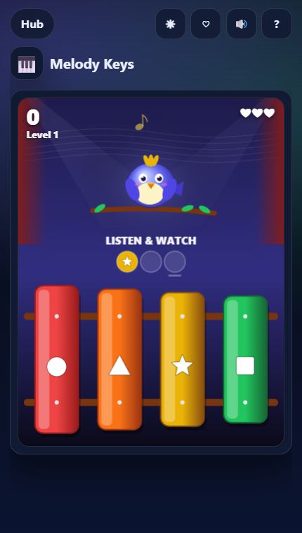 Melody Keys gameplay screenshot