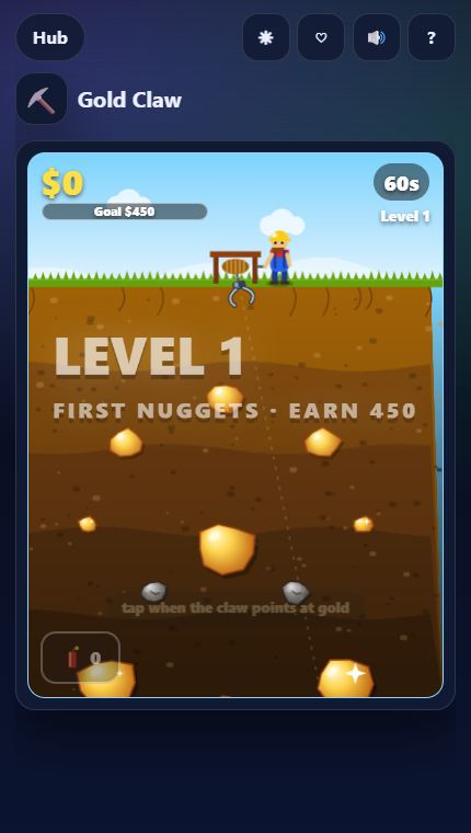 Gold Claw gameplay screenshot