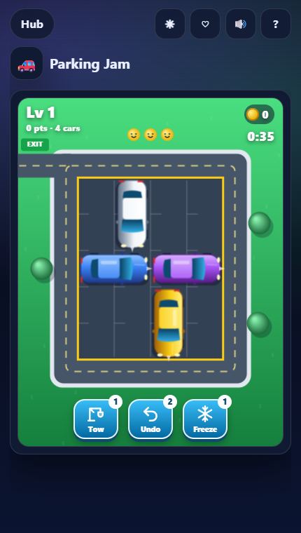 Parking Jam gameplay screenshot
