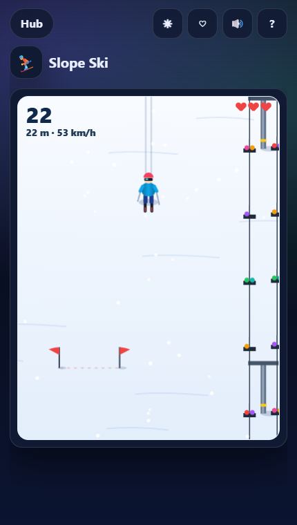 Slope Ski gameplay screenshot