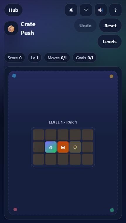 Crate Push gameplay screenshot